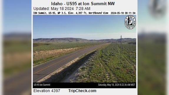 Traffic Cam Rockville: Idaho - US 95 at Ion Summit NW