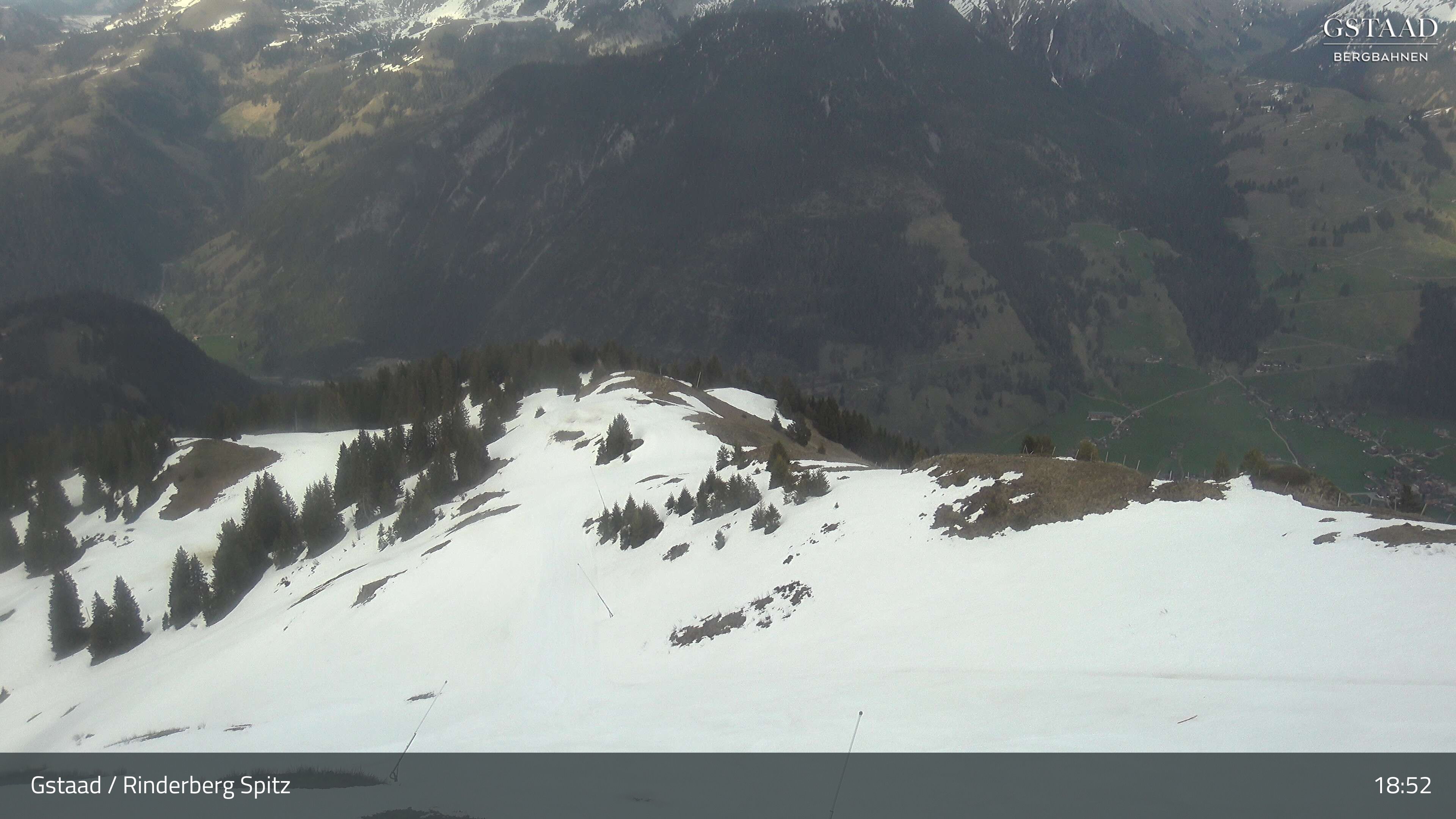 Zweisimmen: Gstaad - Rinderberg Spitz, Piste