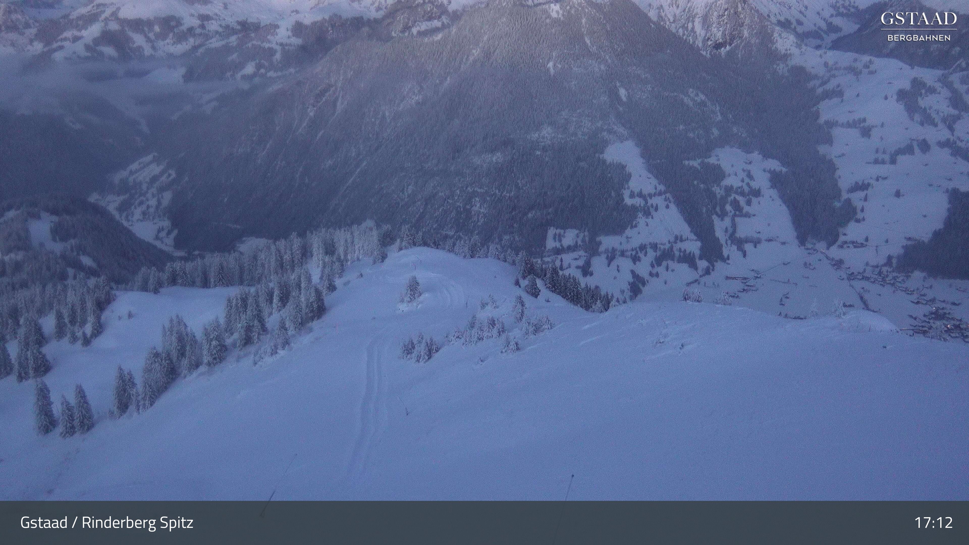 Zweisimmen: Gstaad - Rinderberg Spitz, Piste