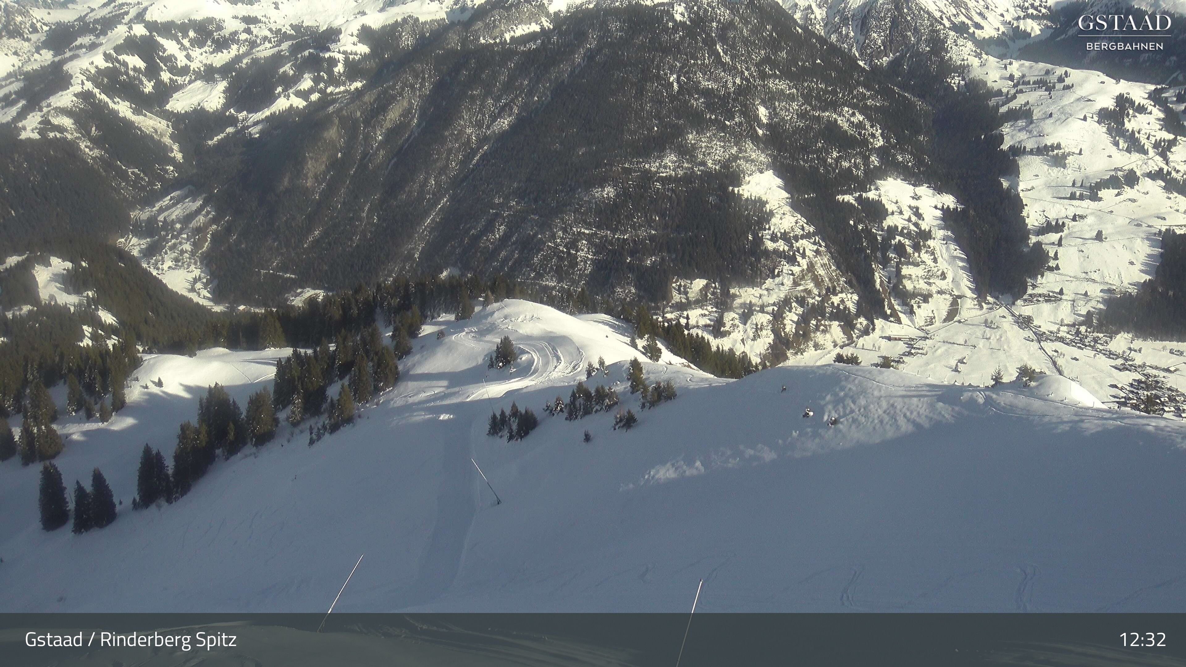 Zweisimmen: Gstaad - Rinderberg Spitz, Piste