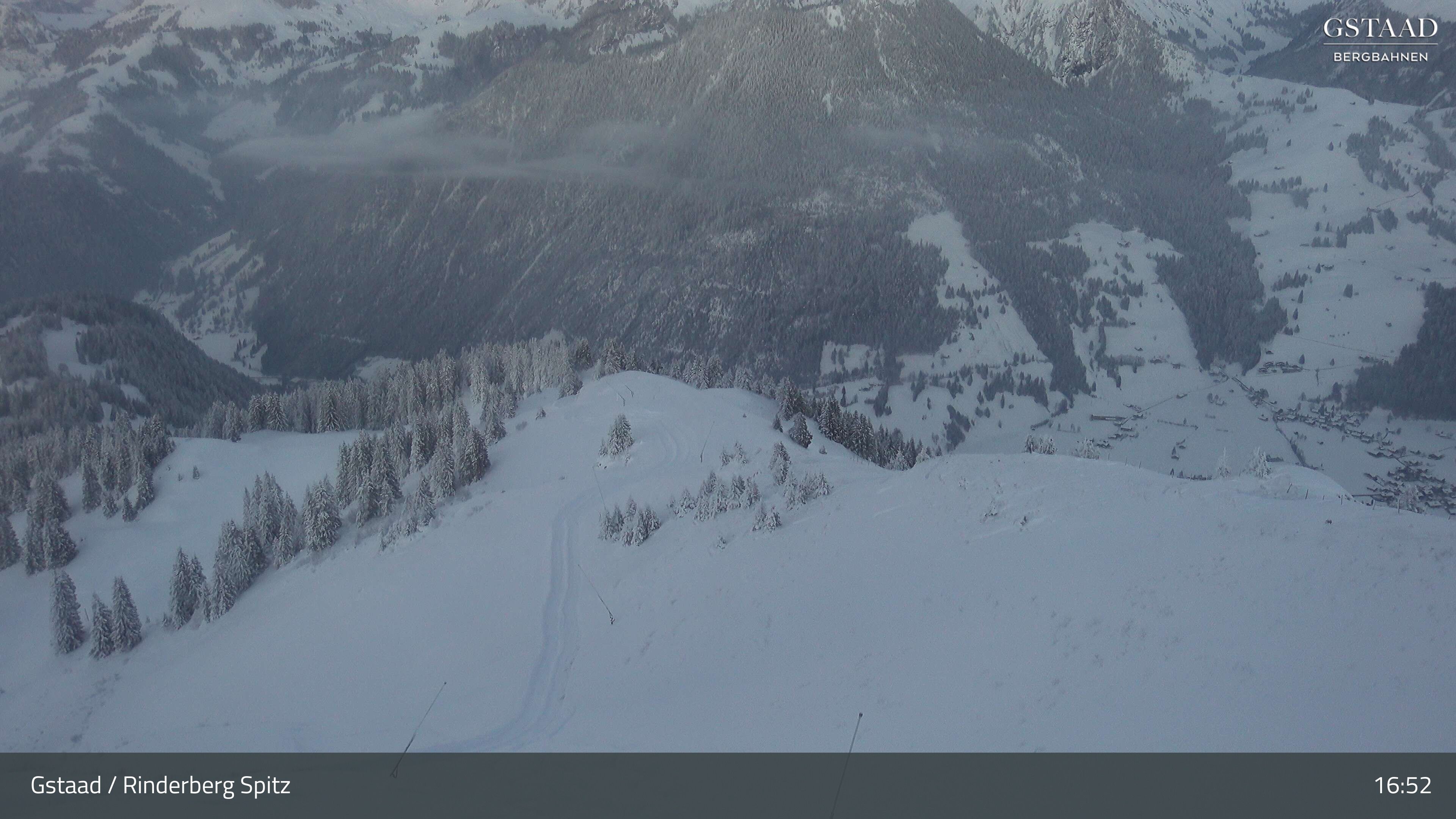 Zweisimmen: Gstaad - Rinderberg Spitz, Piste