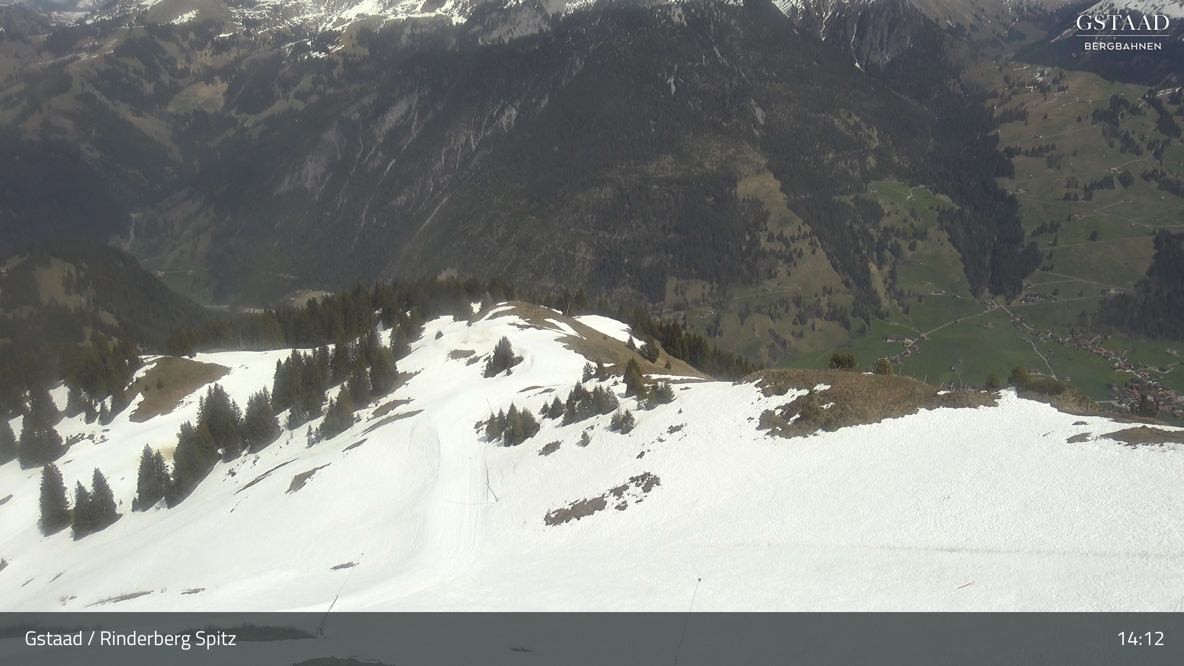 Zweisimmen: Gstaad - Rinderberg Spitz, Piste