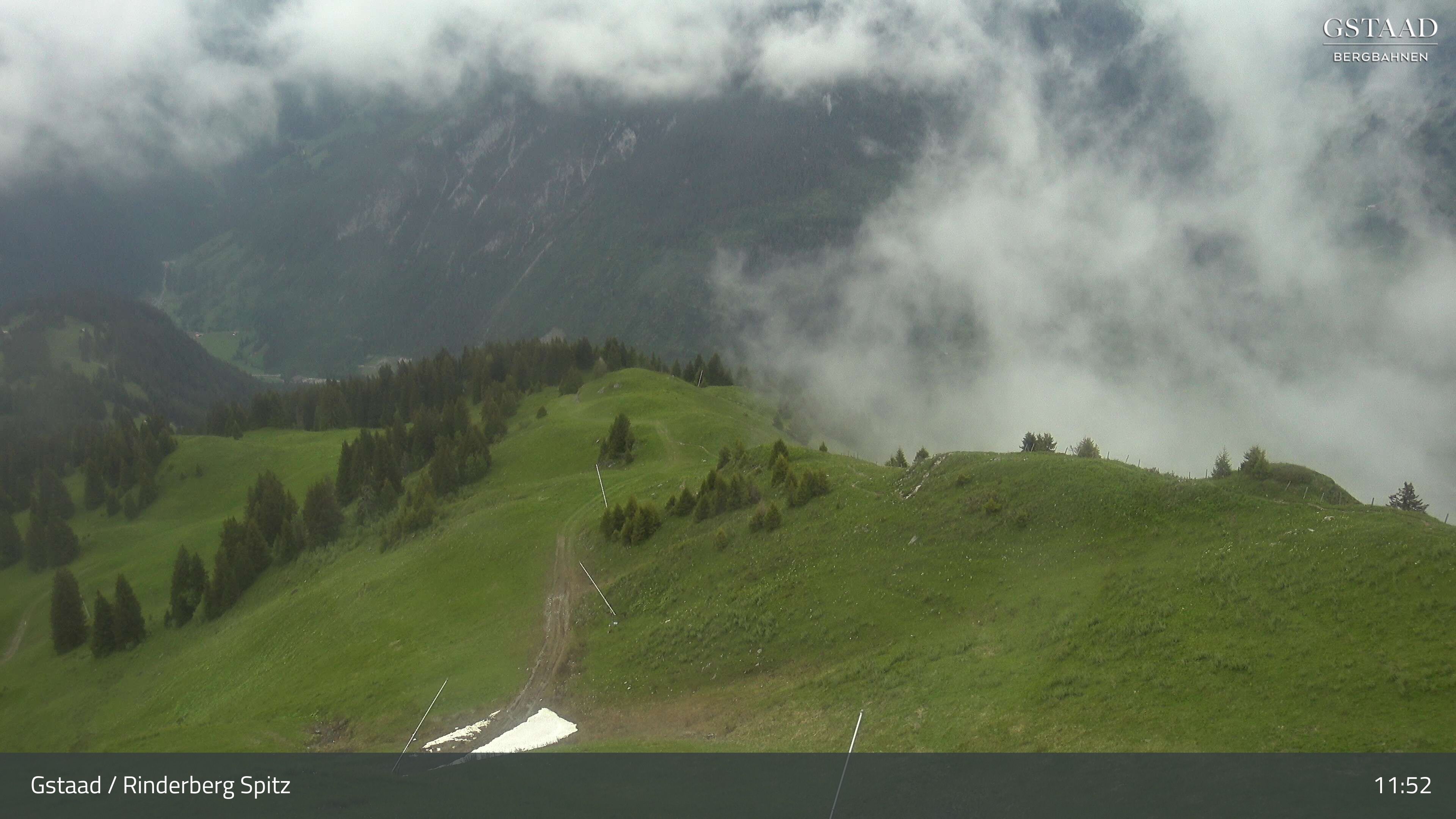Zweisimmen: Gstaad - Rinderberg Spitz, Piste