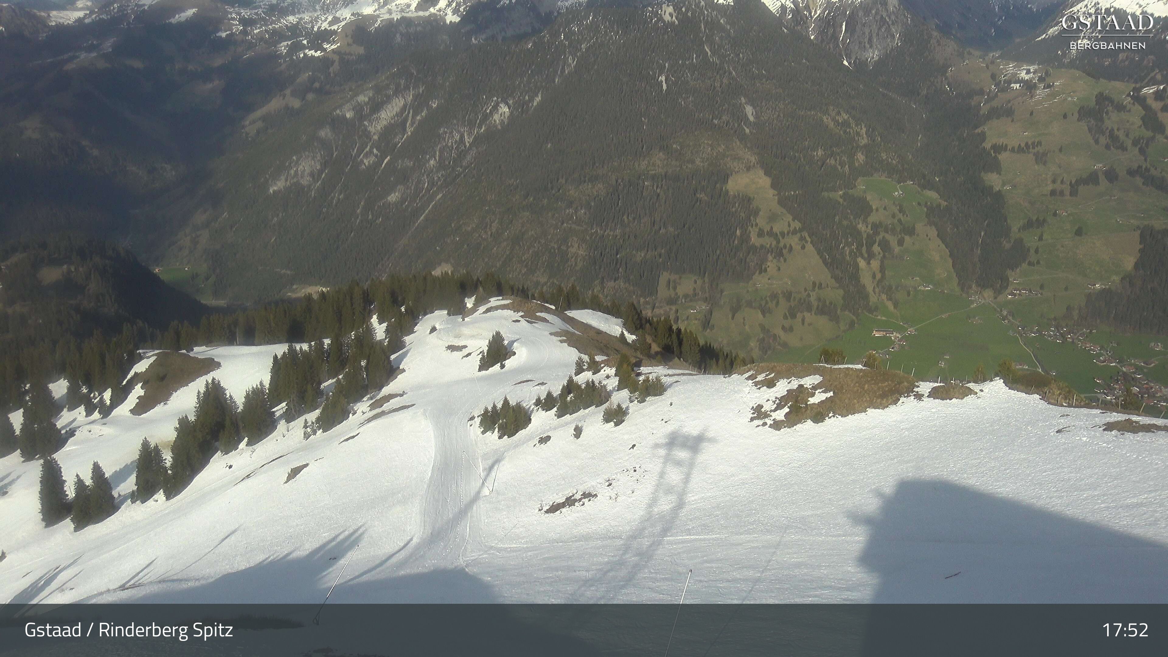 Zweisimmen: Gstaad - Rinderberg Spitz, Piste