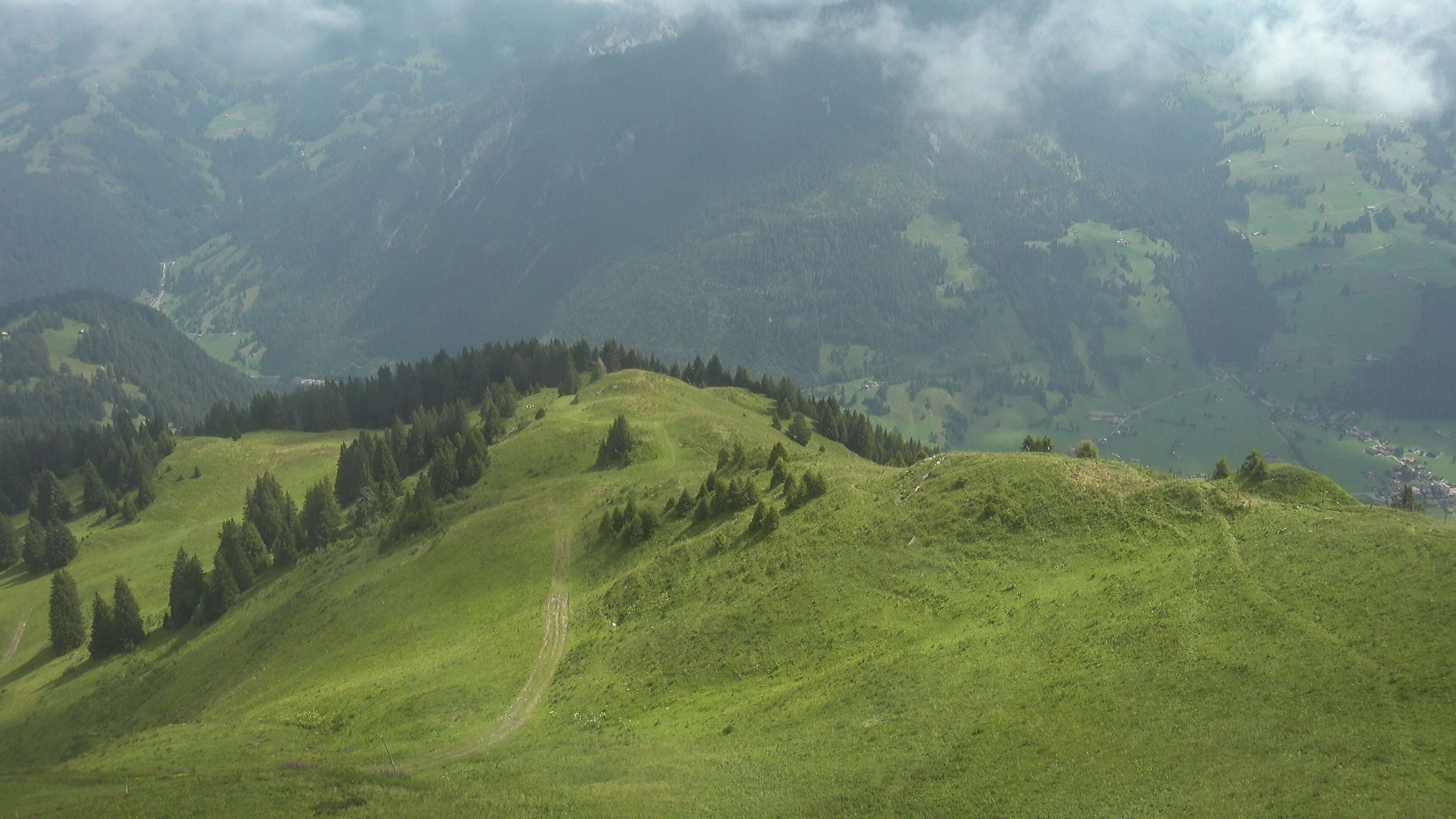 Zweisimmen: Gstaad - Rinderberg Spitz, Piste