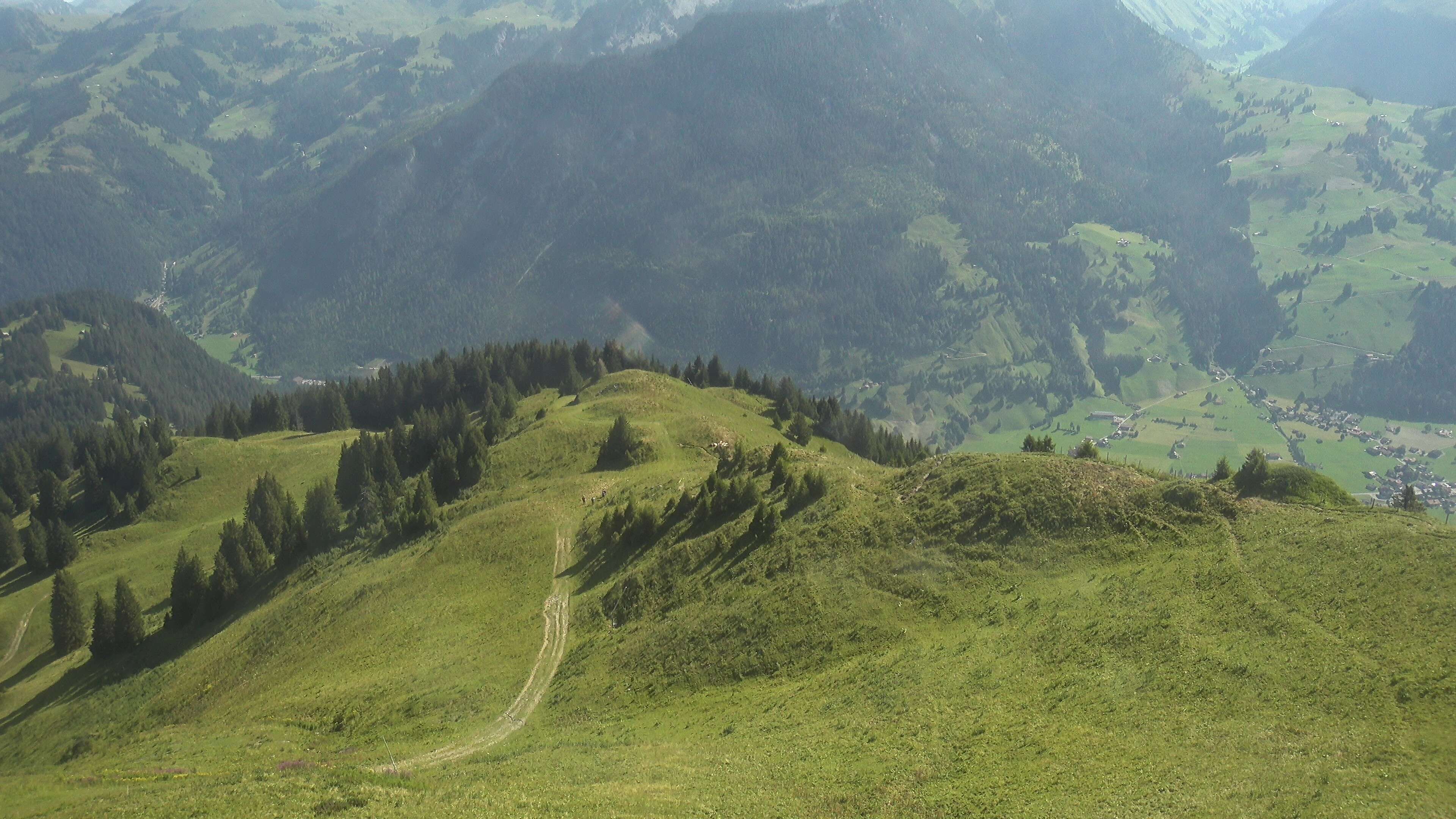 Zweisimmen: Gstaad - Rinderberg Spitz, Piste