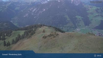 Zweisimmen: Gstaad - Rinderberg Spitz, Piste