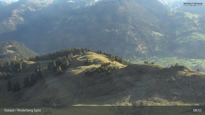 Zweisimmen: Gstaad - Rinderberg Spitz, Piste