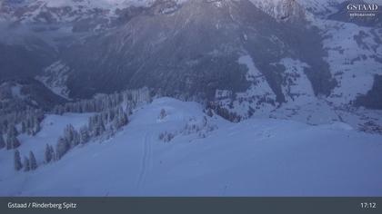 Zweisimmen: Gstaad - Rinderberg Spitz, Piste