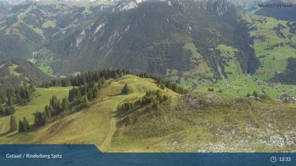 Zweisimmen: Gstaad - Rinderberg Spitz, Piste