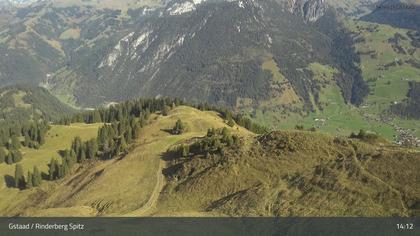 Zweisimmen: Gstaad - Rinderberg Spitz, Piste