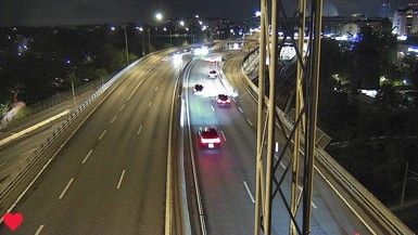 Traffic Cam Enskede-Arsta-Vantors stadsdelsomrade: Johanneshovsbron S
