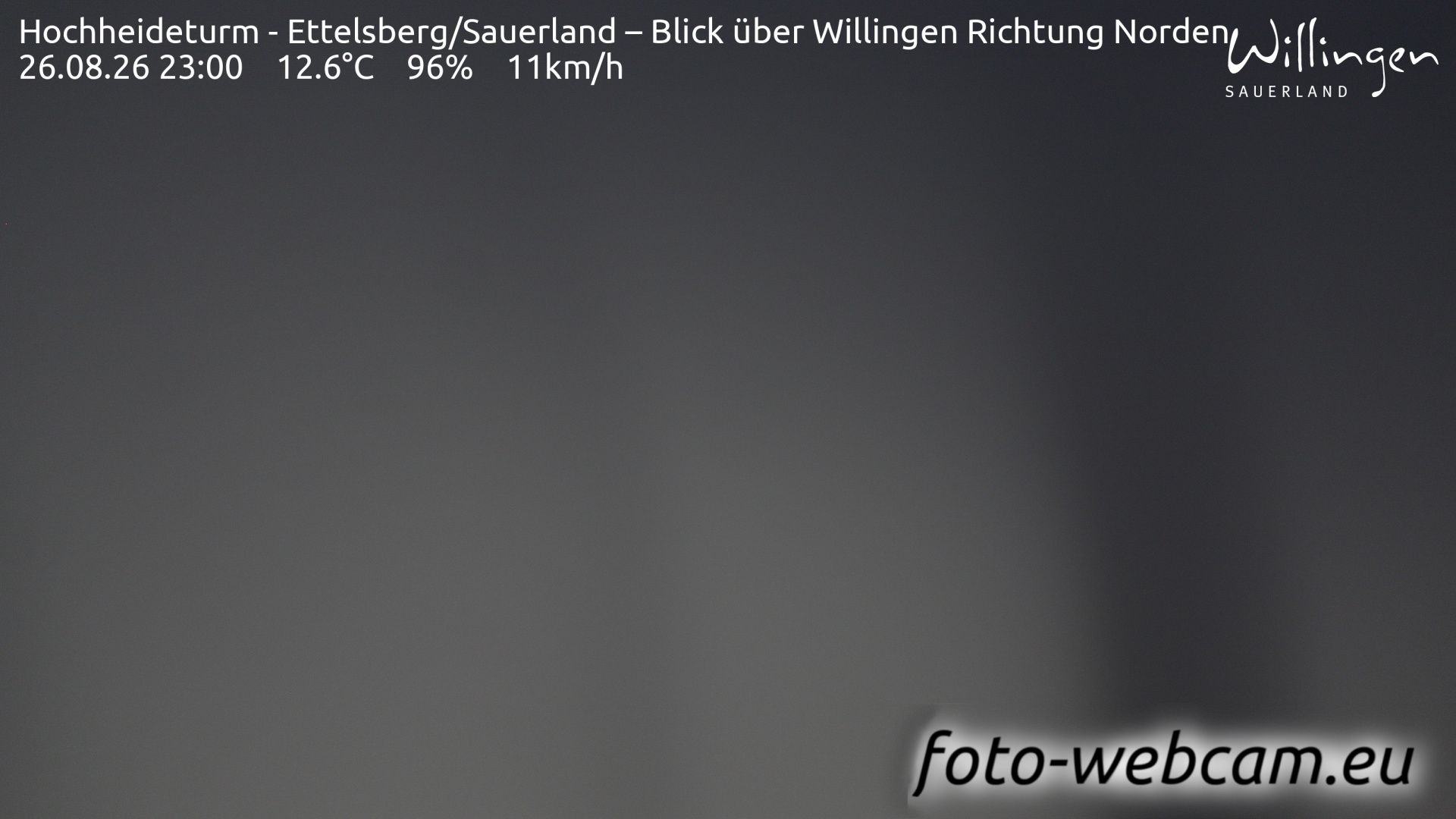 Traffic Cam Stryck: Hochheideturm - Ettelsberg/Sauerland - Blick über Willingen Richtung Norden