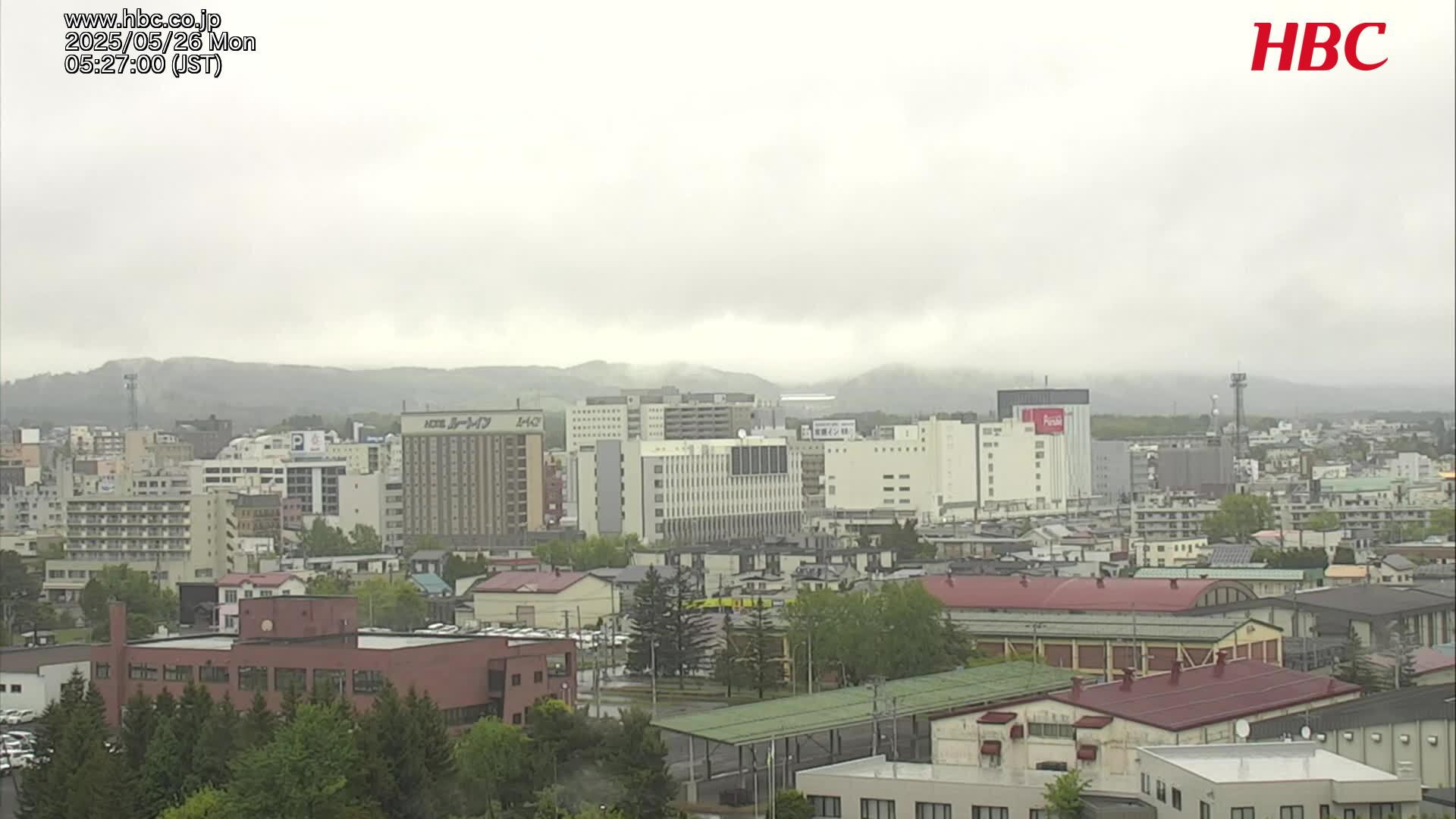 Kitami South: City Landscape View Webcam