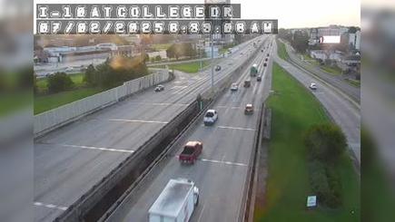 Traffic Cam Beauregard Town: I-10 at College Dr