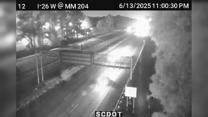 Traffic Cam North Charleston: I-26 W @ MM 204