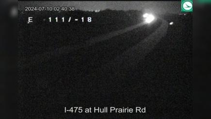 Traffic Cam Maumee: I-475 at Hull Prairie Rd