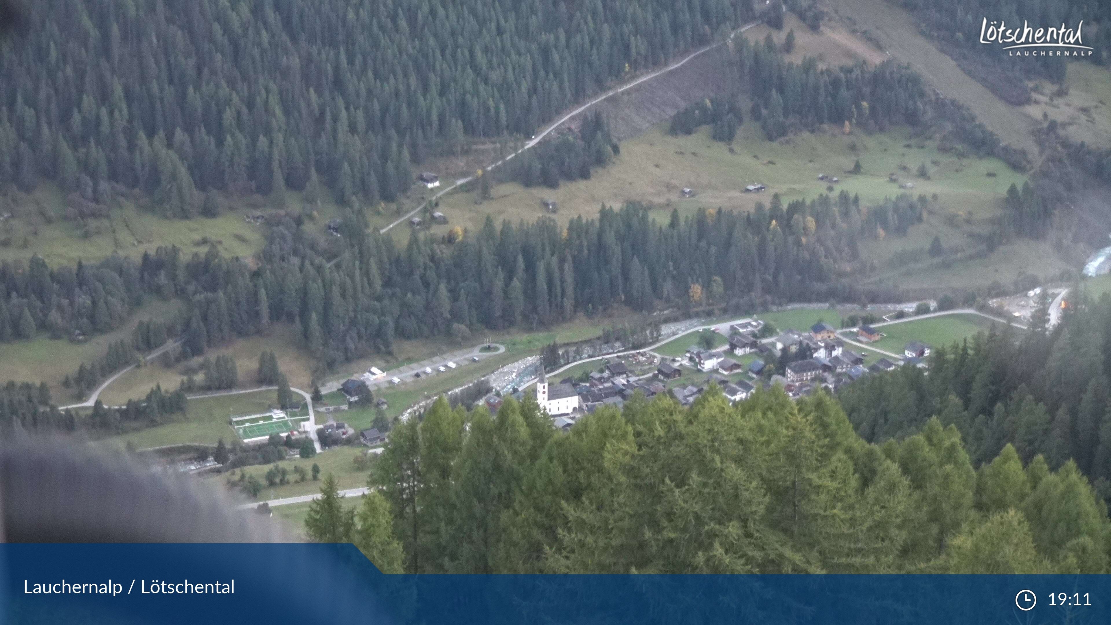 Wiler: Lauchernalp - Bergstation Luftseilbahn - Lauchernalp, Kippel