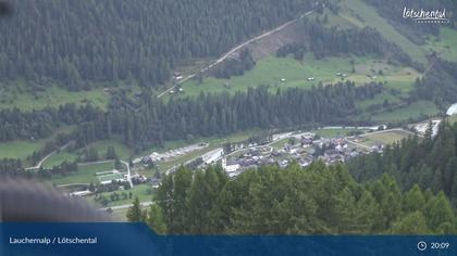 Wiler: Lauchernalp - Bergstation Luftseilbahn - Lauchernalp, Kippel