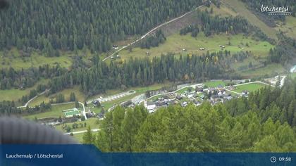 Wiler: Lauchernalp - Bergstation Luftseilbahn - Lauchernalp, Kippel