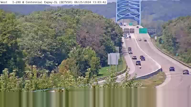 Traffic Cam Nahant: QC - I-280 @ Centennial Expwy - IL (50)