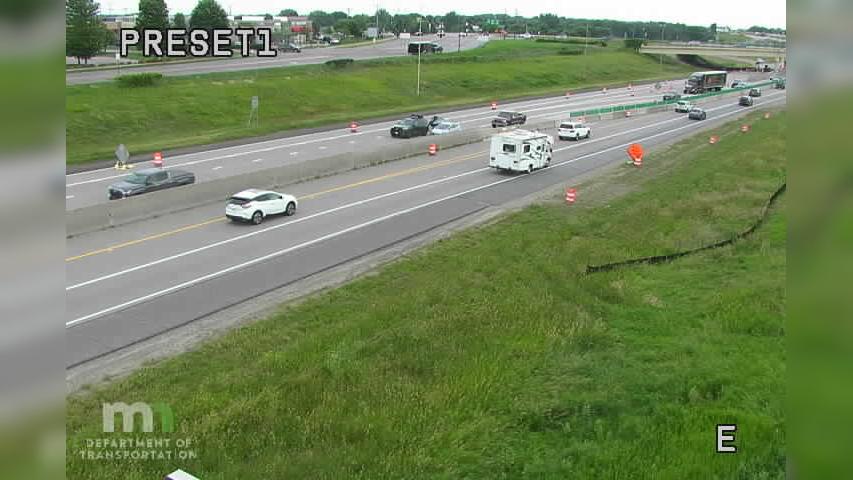 Traffic Cam Monticello: I-94: I-94 EB E of T.H.25 (MP 194)