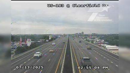 Traffic Cam Wooten › North: US-183 @ Clearfield Dr