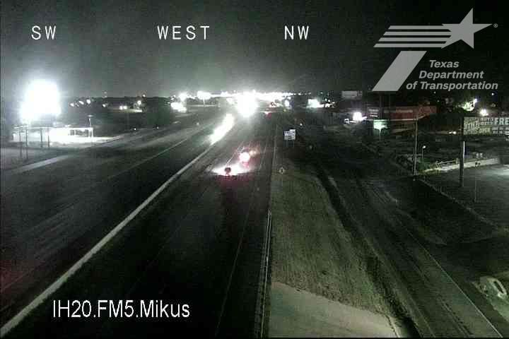 Traffic Cam Hudson Oaks › East: IH20 @ FM5 Mikus