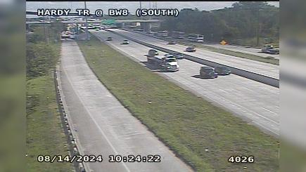 Traffic Cam North Houston District › South: HTR @ BW8 (South of)