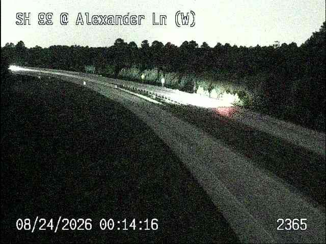 Traffic Cam Artavia › North: SH99 @ Alexander Ln (W)
