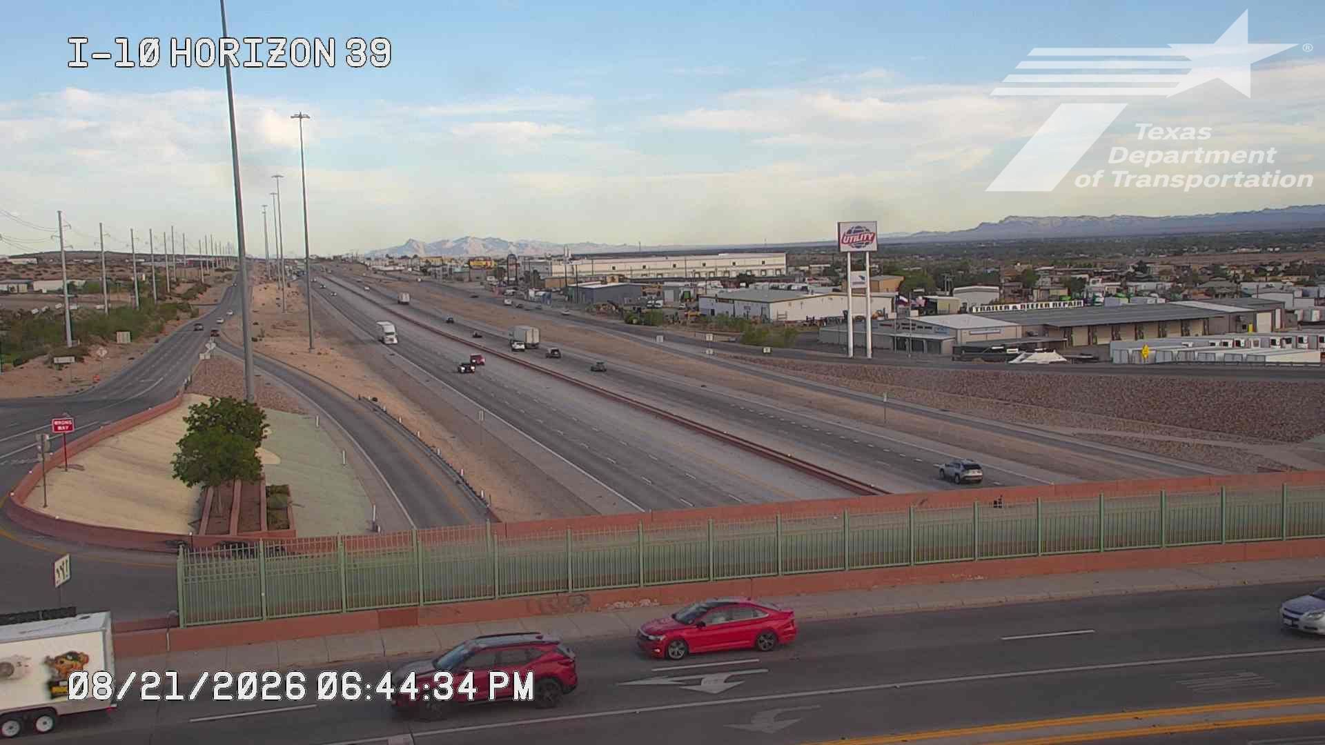 Traffic Cam Spark's Addition Colonia › West: I-10 @ Horizon