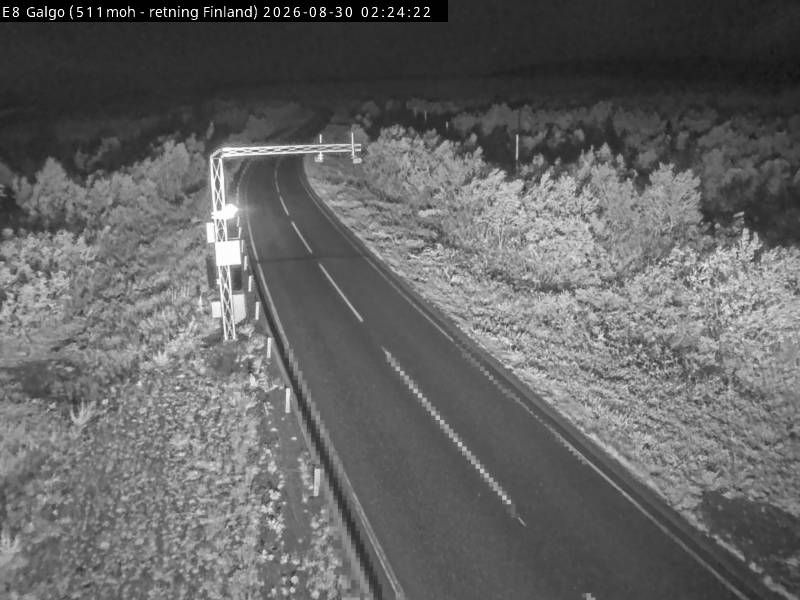 Traffic Cam Storfjord: E8 Galgo (Finland)