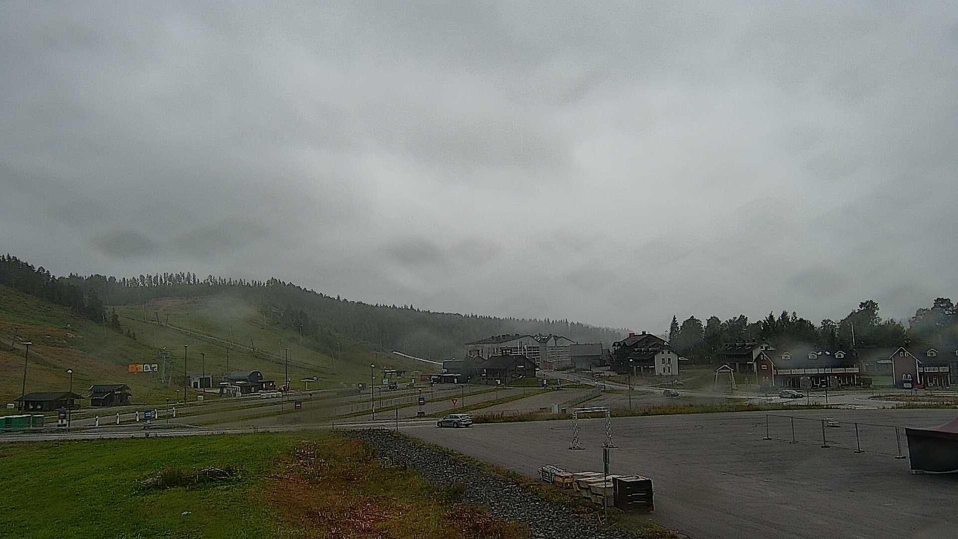 Traffic Cam Jamsa: Western slopes (Lifts 9-10)