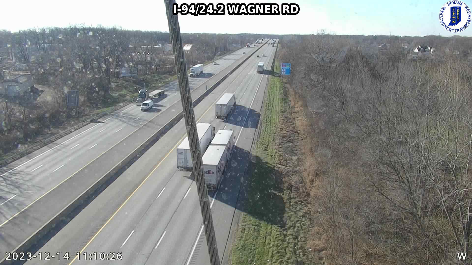 Traffic Cam Porter: I-94: I-94/24.2 WAGNER RD : I-94/24.2 WAGNER RD