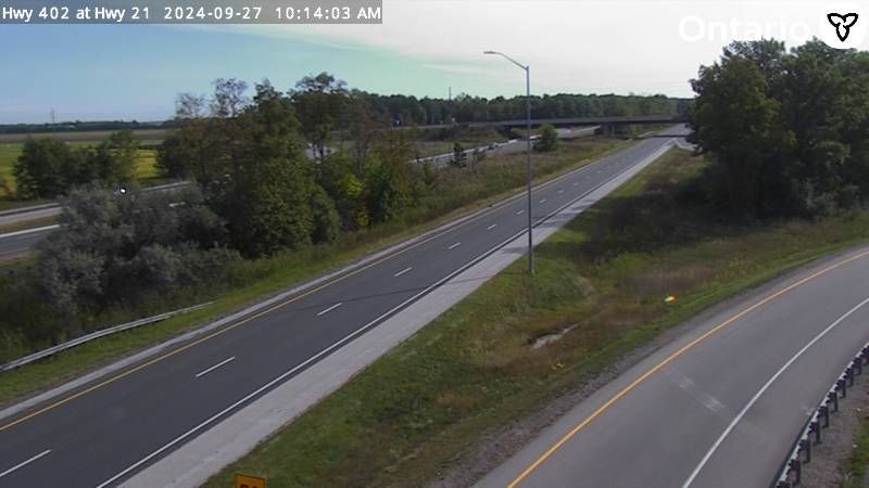 Traffic Cam Plympton-Wyoming: Highway 402 and Highway