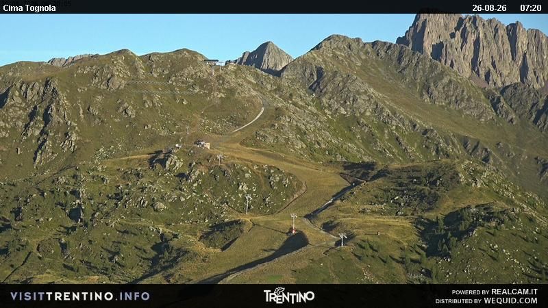 Traffic Cam San Martino di Castrozza: Tognola Cima