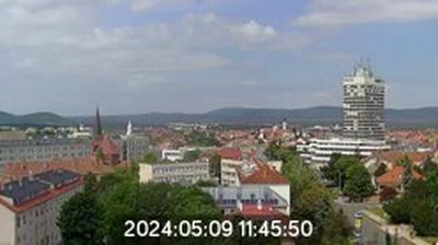 Vista de cámara web de luz diurna desde Veszprém