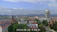 Last daylight view from Veszprém