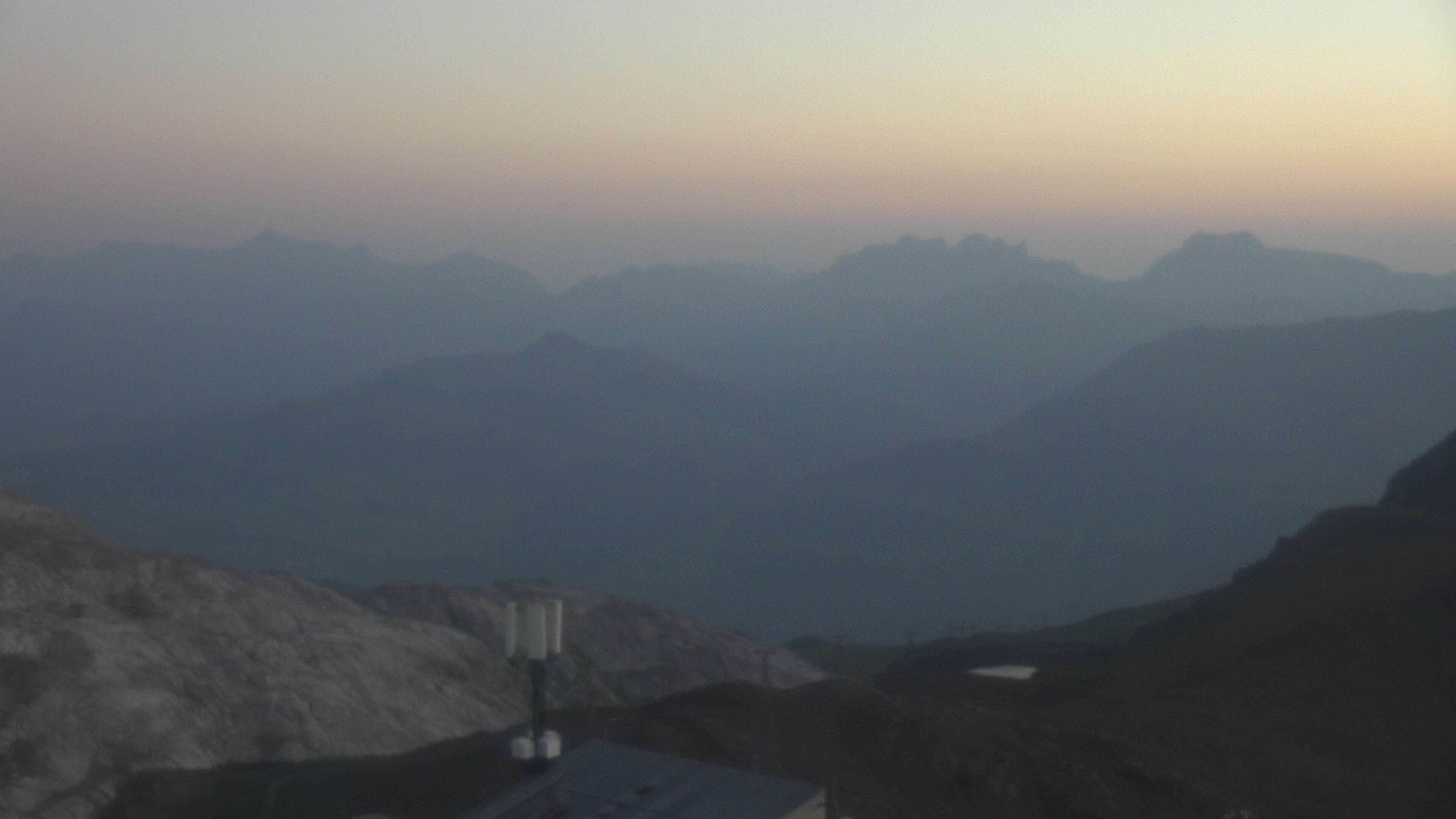 Davos: Dorf - Weissfluhjoch, Blick Schifer