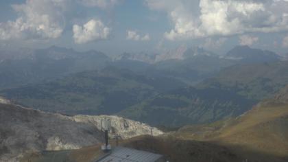 Davos: Dorf - Weissfluhjoch, Blick Schifer