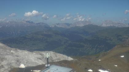 Davos: Dorf - Weissfluhjoch, Blick Schifer