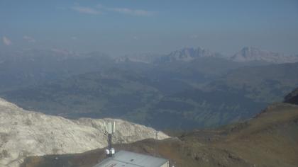 Davos: Dorf - Weissfluhjoch, Blick Schifer