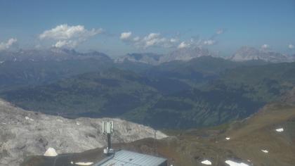 Davos: Dorf - Weissfluhjoch, Blick Schifer