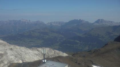 Davos: Dorf - Weissfluhjoch, Blick Schifer