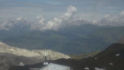 Davos: Dorf - Weissfluhjoch, Blick Schifer