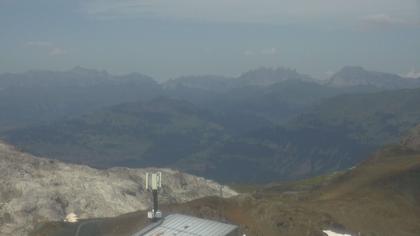 Davos: Dorf - Weissfluhjoch, Blick Schifer