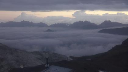 Davos: Dorf - Weissfluhjoch, Blick Schifer