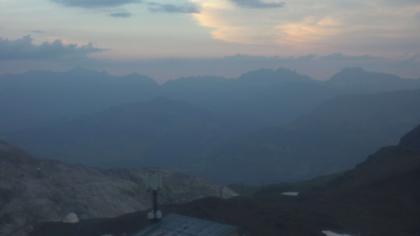 Davos: Dorf - Weissfluhjoch, Blick Schifer