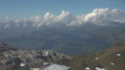 Davos: Dorf - Weissfluhjoch, Blick Schifer