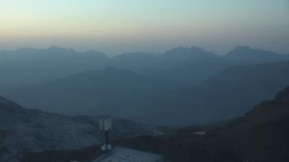 Davos: Dorf - Weissfluhjoch, Blick Schifer